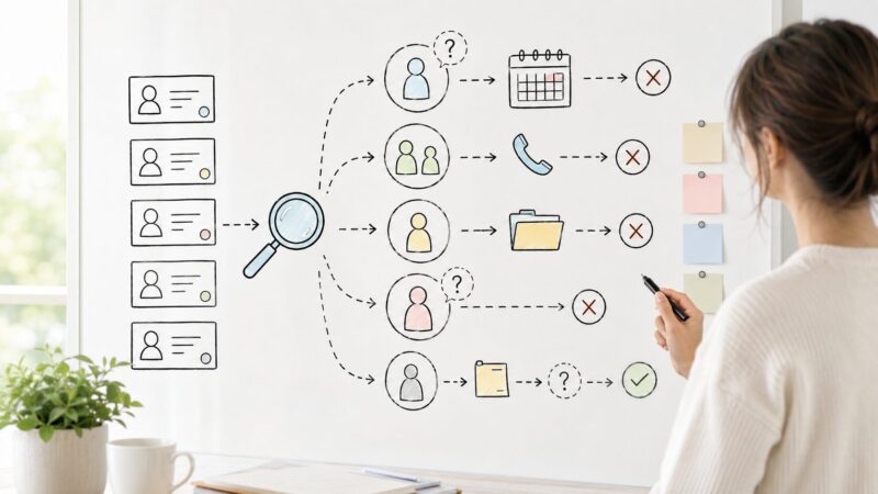 【派遣営業目線】登録だけして働かない人はどんな人が多い?