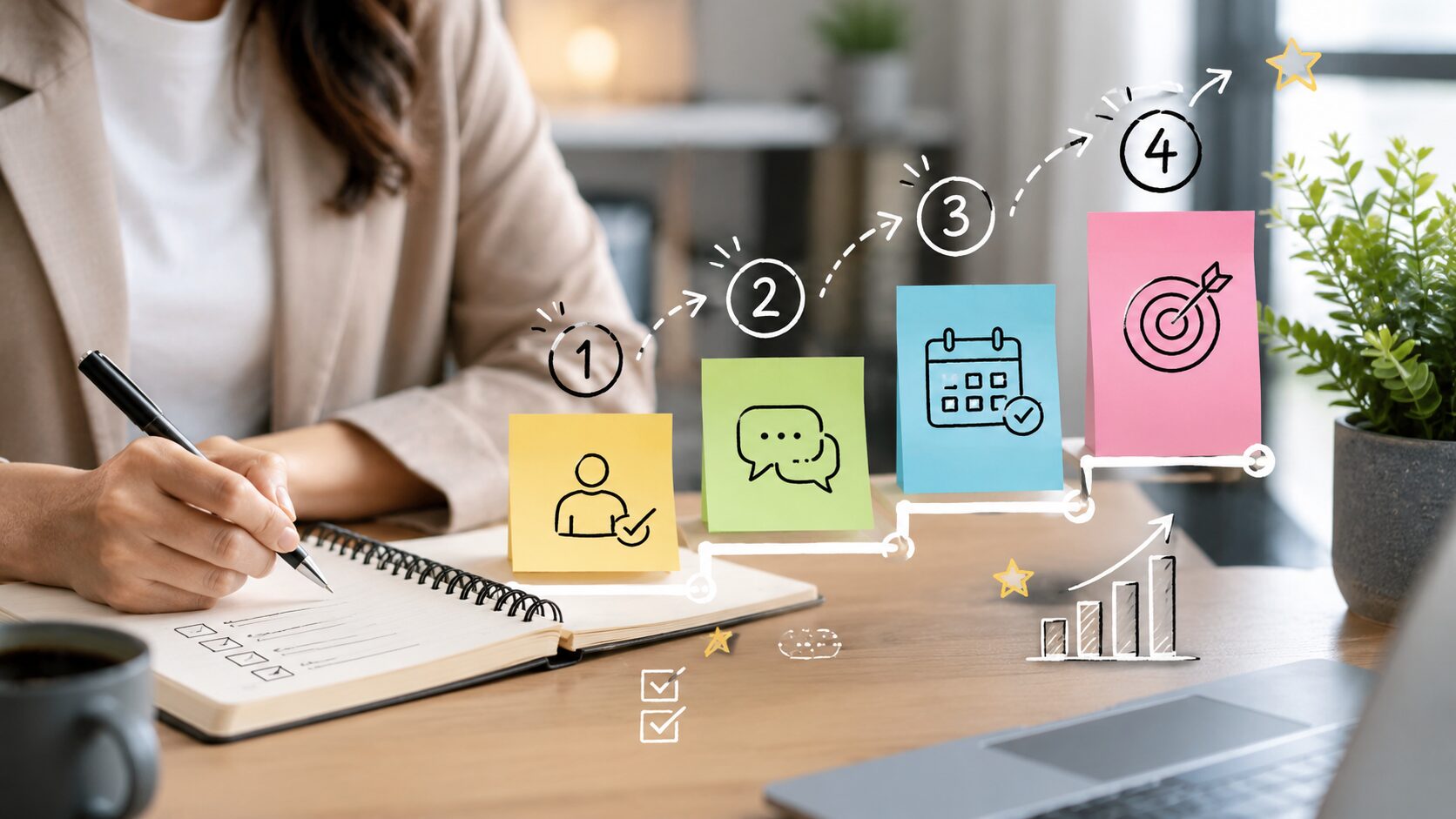 正社員になれる確率を上げる4つの行動ステップ