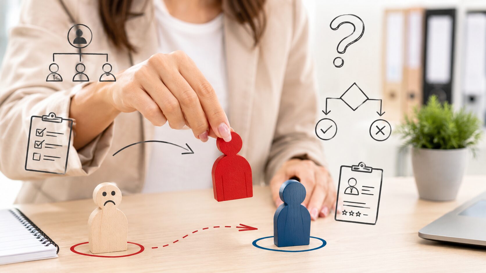考えが甘く責任感のない派遣社員を交代させられる？