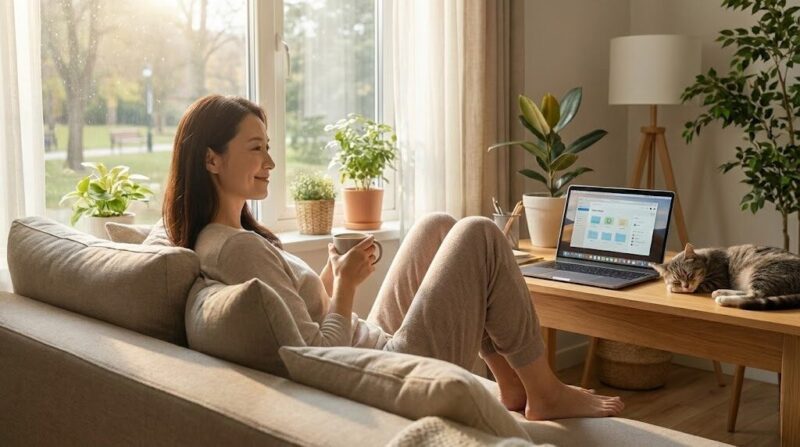 想像してみてください。今の「立ち仕事」や「人間関係」から解放された生活を