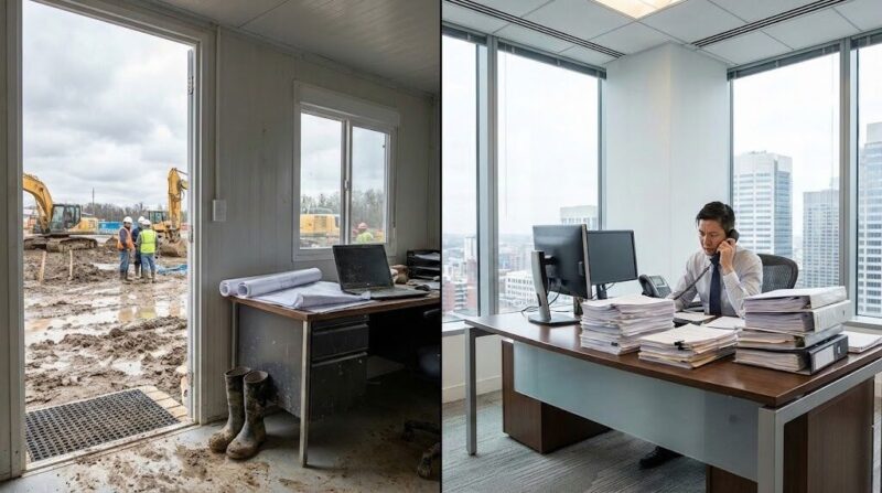 そもそも「きつい」の種類が違う？【現場事務】と【本支店事務】の違い